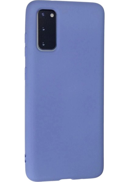 Bfs Samsung Galaxy S20 Kılıf Nano Içi Kadife Silikon - Lila modelleri