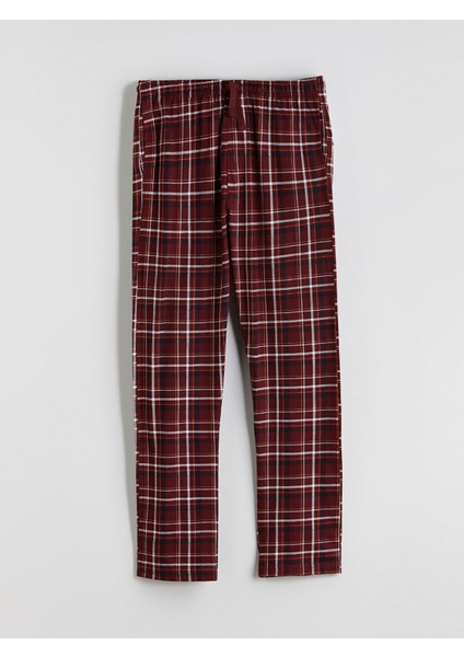 Yeni Sezon Standart Kalıp Ekose Erkek Pijama Alt indirimleri