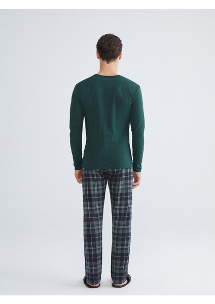 Yeni Sezon Standart Kalıp Erkek Pijama Takımı fırsatları