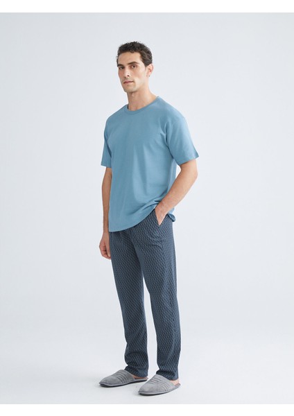 Yeni Sezon Standart Kalıp Erkek Pijama Alt