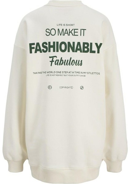 Sandra Loose Fit Uzun Kadın Sweat 12287883 modelleri