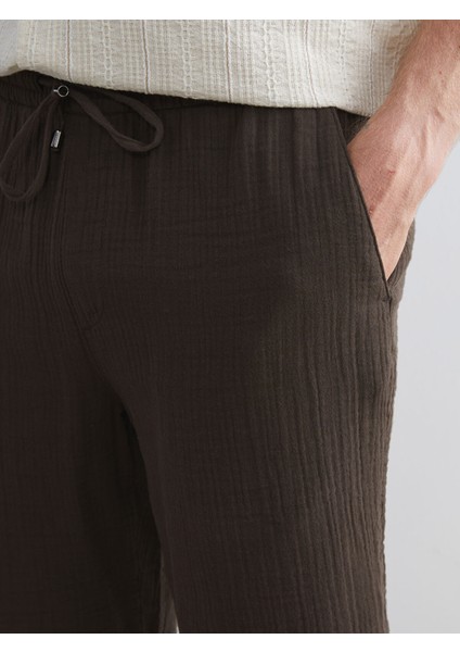 Yeni Sezon Standart Kalıp Müslin Erkek Şort modelleri