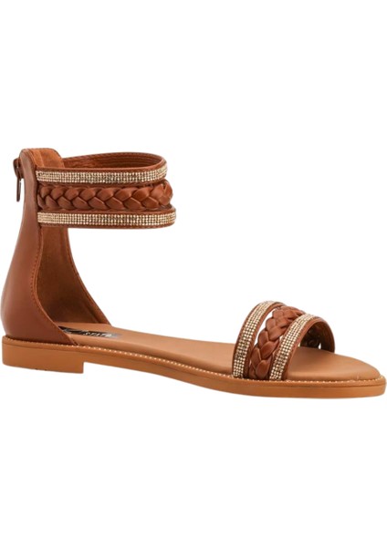Kadın Sandalet Taba modelleri