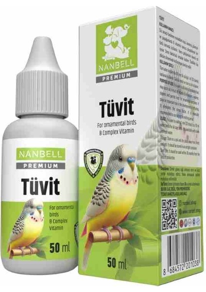 Tüvit Kuş Vitamini – Bağışıklık ve Enerji Desteği – 50ML