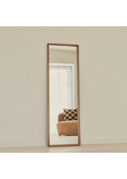 Açık Ahşap Boy Aynası 140CM x 45CM
