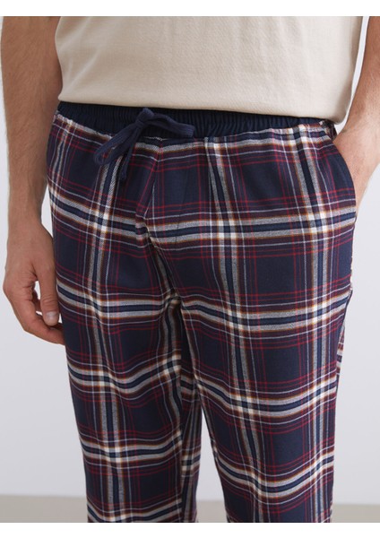 Yeni Sezon Kalın Ekose Erkek Pijama Alt modelleri
