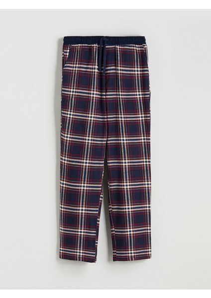 Yeni Sezon Kalın Ekose Erkek Pijama Alt indirimleri