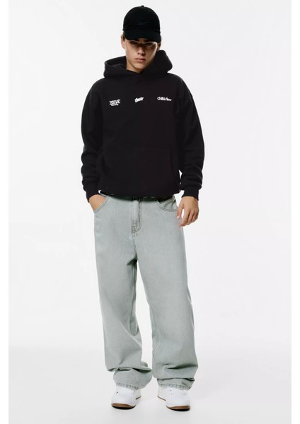 Erkek Stwd Baskılı Sweatshırt Oversize fiyatları