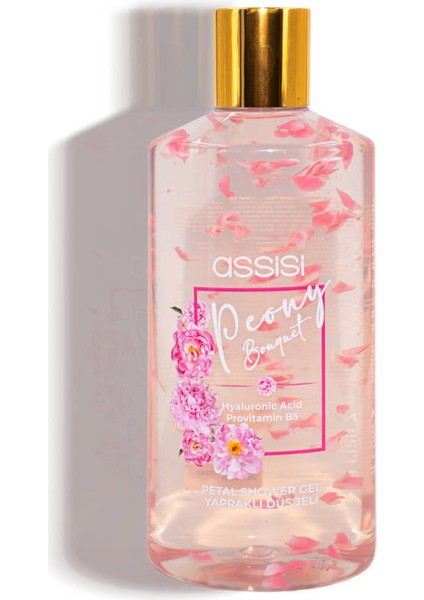 Peony Bouquet Hyaluronic Acid & Provitamin B5 Nemlendirici Yapraklı Duş Jeli 500 ml