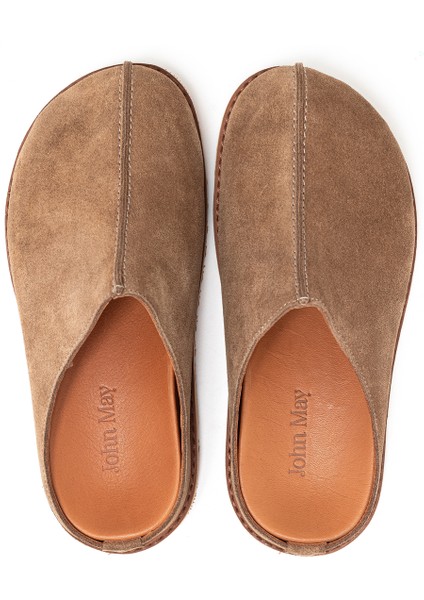 Kadın Terlik RC-26Y-180-7143 John May Tütün Süet 10