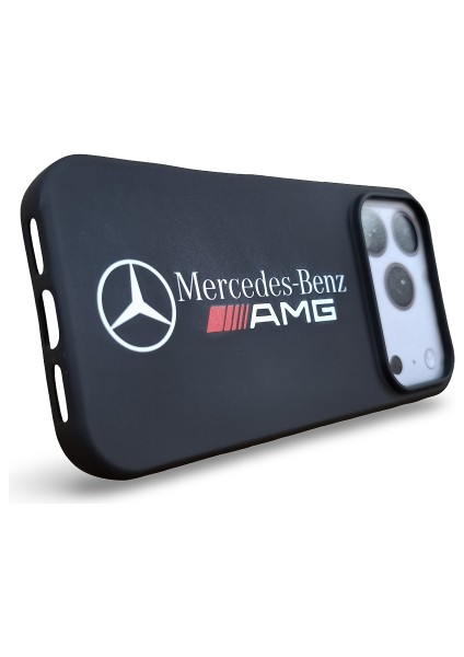 iPhone 17 Pro Uyumlu Yüksek Kaliteli Mercedes Tasarım Baskılı Içi Kadife Premium Silikon Kılıf fırsatları
