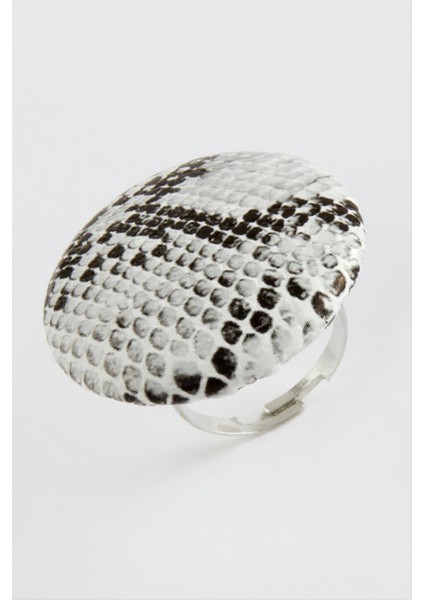 Ds-Derin Yuvarlak Eklem Yüzük-Beyaz