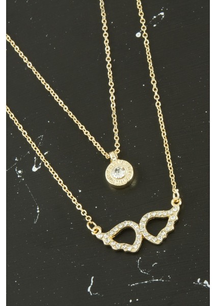 Ds-Derin Kanat Yeni Sezon Ikili Kolye-Sarı fiyatları