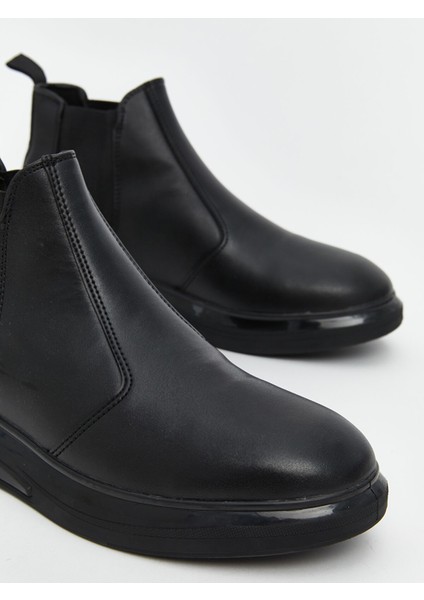 Yeni Sezon Deri Görünümlü Erkek Çizme modelleri