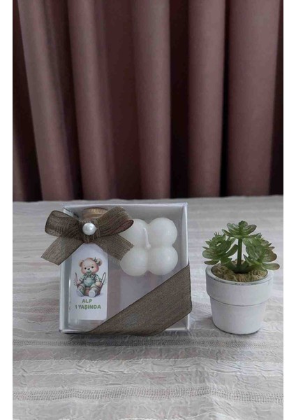 10 Adet Kolonya Bubble Mum