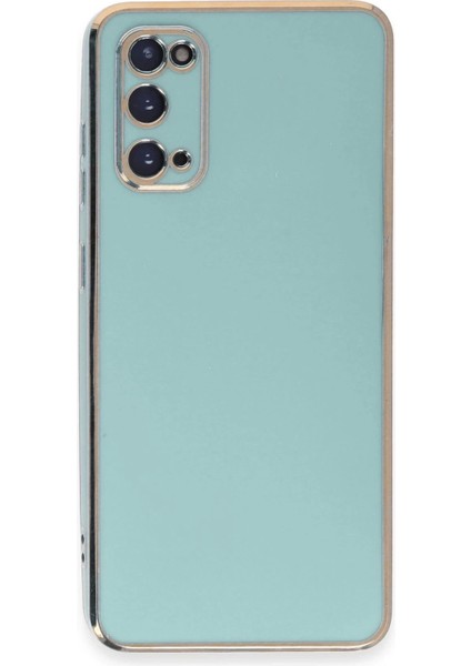 Bfs Samsung Galaxy S20 Kılıf Volet Silikon - Açık Yeşil