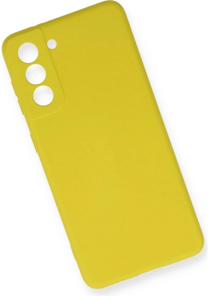 Bfs Samsung Galaxy S21 Fe Kılıf Nano Içi Kadife Silikon - Sarı fiyatları