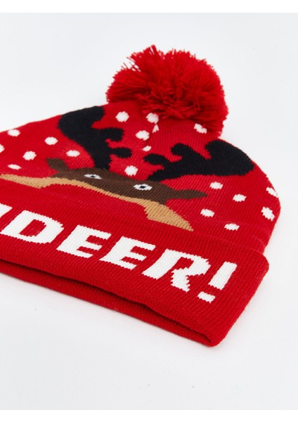 Yeni Sezon Geyik Nakışlı Erkek Bere fiyatları