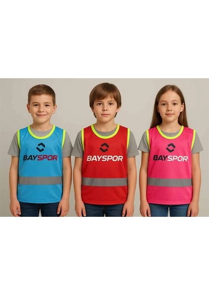 7-10 Yaş Ilkokul Boyu Reflektörlü Antrenman Yeleği