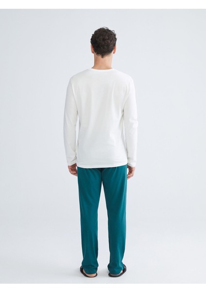 Yeni Sezon Standart Kalıp Erkek Pijama Takımı fırsatları