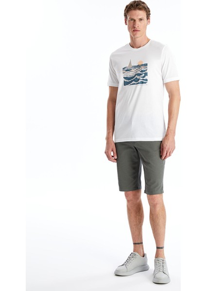 Yeni Sezon Slim Fit Gabardin Erkek Bermuda Şort fiyatları