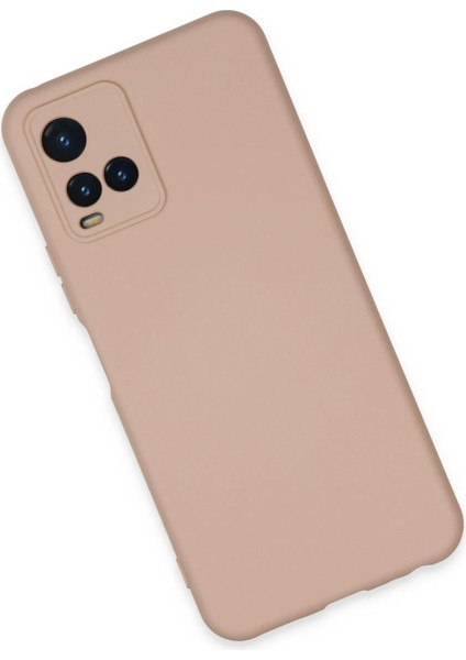 Bfs Vivo Y21S Kılıf Nano Içi Kadife Silikon - Pudra modelleri