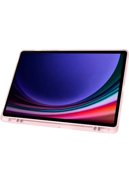Samsung Tab S10 Plus / S9 Plus / Tab S9 Fe Plus Uyumlu Kalem Bölmeli Kılıf + Kalem + Ekran Koruyucu