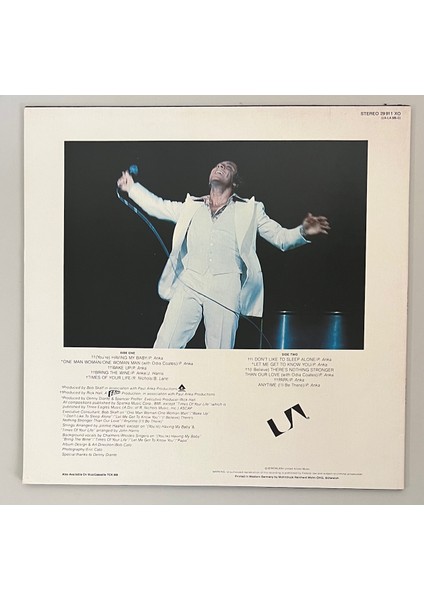 Paul Anka Times Of Your Life Lp Plak (Orijinal 1975 Dönem Alman Baskı Plak) fiyatları