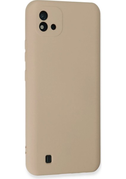 Bfs Realme C11 2021 Kılıf Nano Içi Kadife Silikon - Pudra modelleri