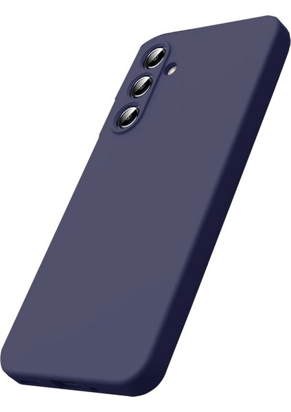 Samsung Galaxy A17 Uyumlu Kılıf First Mat Silikon Renkli Lüx Kamera Korumalı Lacivert fiyatları