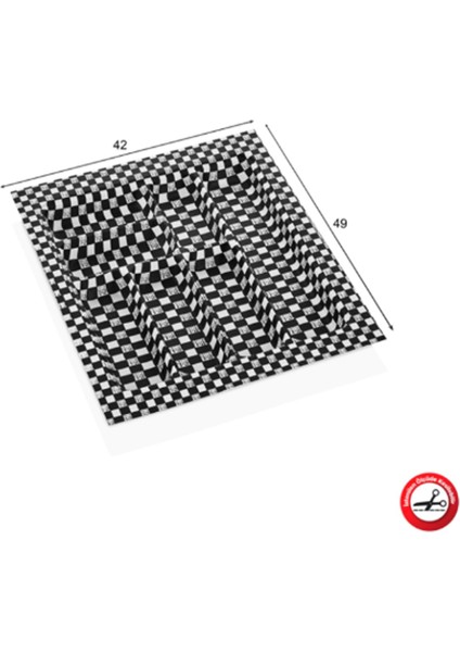 Eco Modül Kaşıklık Damalı 42X49 ROYALEKS-ACERO-20122