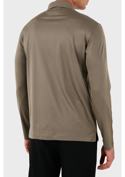 Pamuklu Slim Fit Uzun Kollu Düğmeli Polo Yaka Sweat Erkek Polo Yaka Sweat 8N1F97 1juvz U6189 modelleri