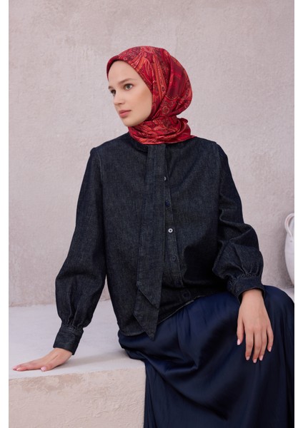 Saf Ipek Twill Eşarp 4202D01 05 fiyatları