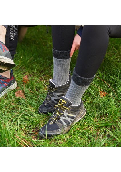 Alpaka Yünlü Topuk Burun Renkli Termal Kışlık Çorap 3096 indirimleri