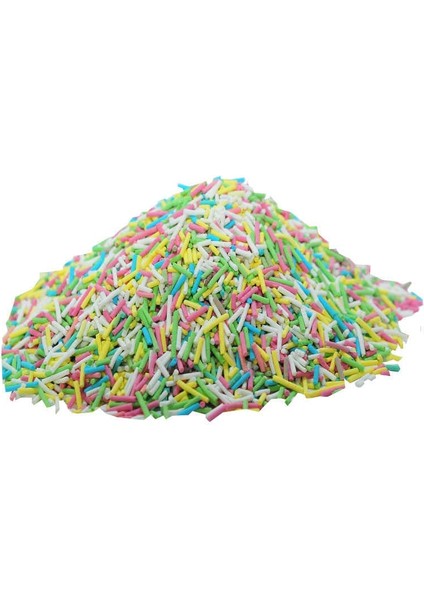 Pasta Süsü Granül Şekeri Karışık Renk 40 gr Paket