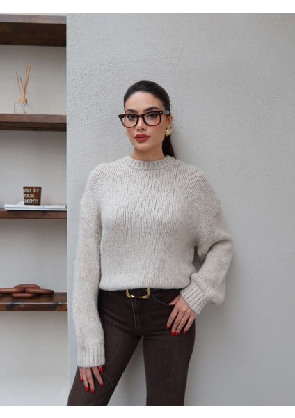 Uzun Kollu Örme Kazak fiyatları