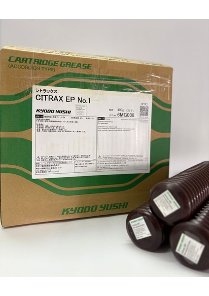 Citrax Ep 1 Çok Amaçlı Yüksek Basınç Gresi- 400 gr