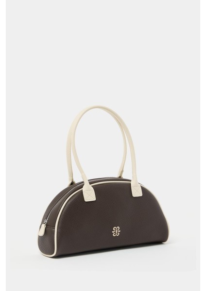 Kahverengi Kadın Retro El ve Omuz Çantası fiyatları