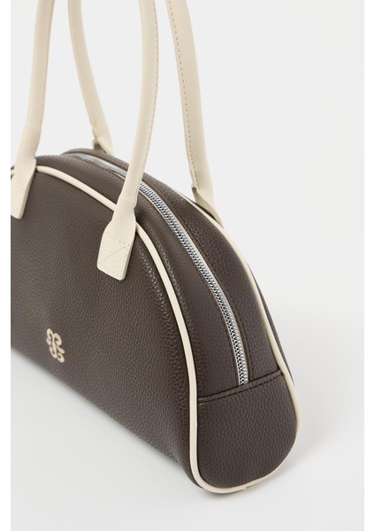 Kahverengi Kadın Retro El ve Omuz Çantası modelleri