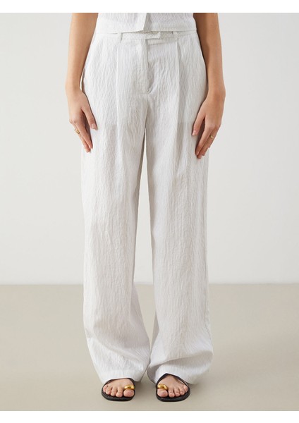 Yeni Sezon Loose Fit Çizgili Kadın Pantolon fiyatları