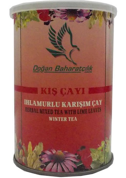 Kış Çayı Ihlamurlu 100 gr Teneke Kutu