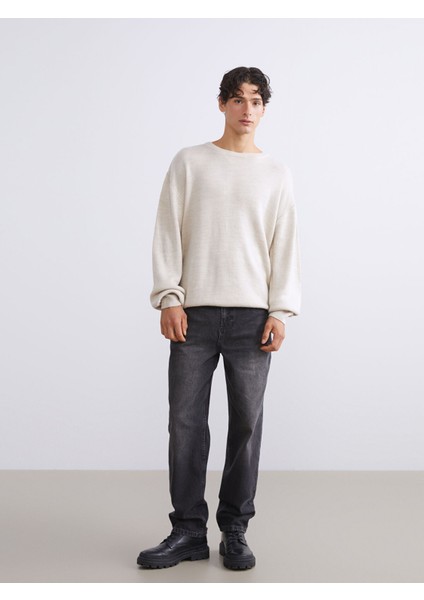 Yeni Sezon Baggy Fit Erkek Jean Pantolon