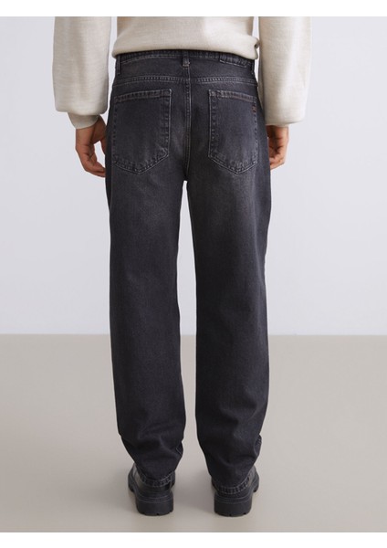 Yeni Sezon Baggy Fit Erkek Jean Pantolon fırsatları