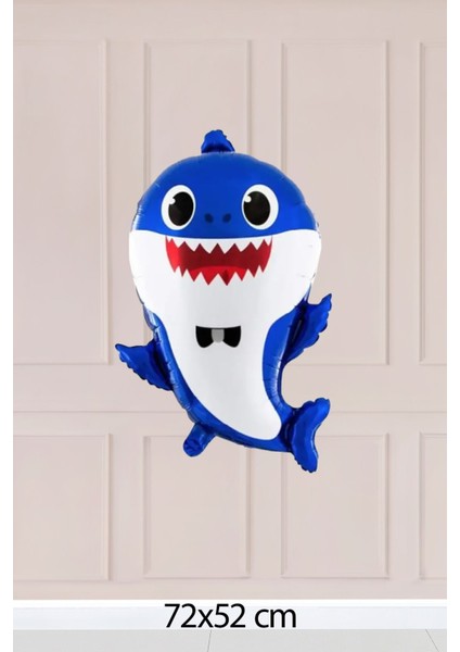 3lü Baby Shark Folyo Balon Paketi Sarı Mavi Pembe Baby Shark Balonlar fiyatları