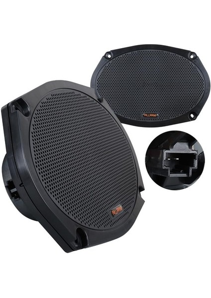 Fullsound K-6934 6x9'' 250 Watt 4 Ohm Oval Oto Hoparlör (2'li Takım)