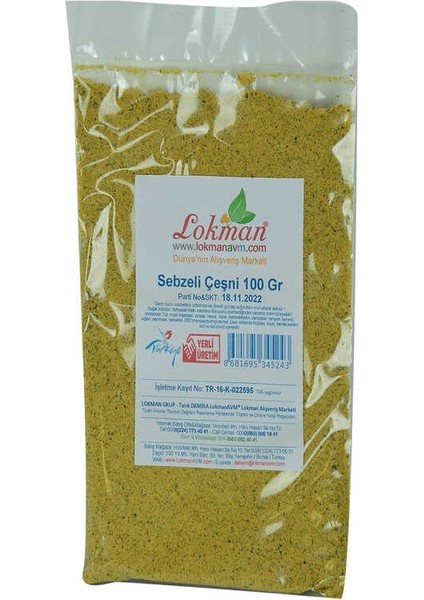 Sebzeli Çeşni Karışık Magi Baharatı 100 gr Paket fiyatları
