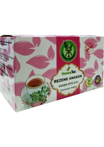 Rezene Anason Karışık Çayı 20 Süzen Poşet fiyatları