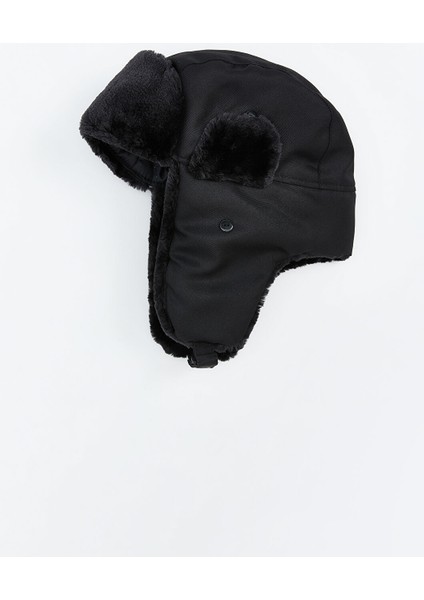 Yeni Sezon Kürklü Erkek Kar Şapkası modelleri