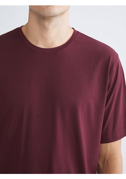 Yeni Sezon Büyük Beden Bisiklet Yaka Penye Erkek Tişört fırsatları