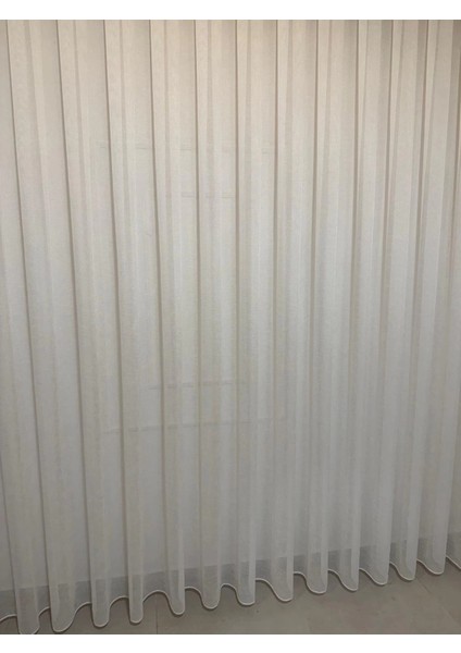 1 Adet Keten Tül Perde 550 x 280 cm Sezer Çöl Tasarım Pileli Polyester fiyatları